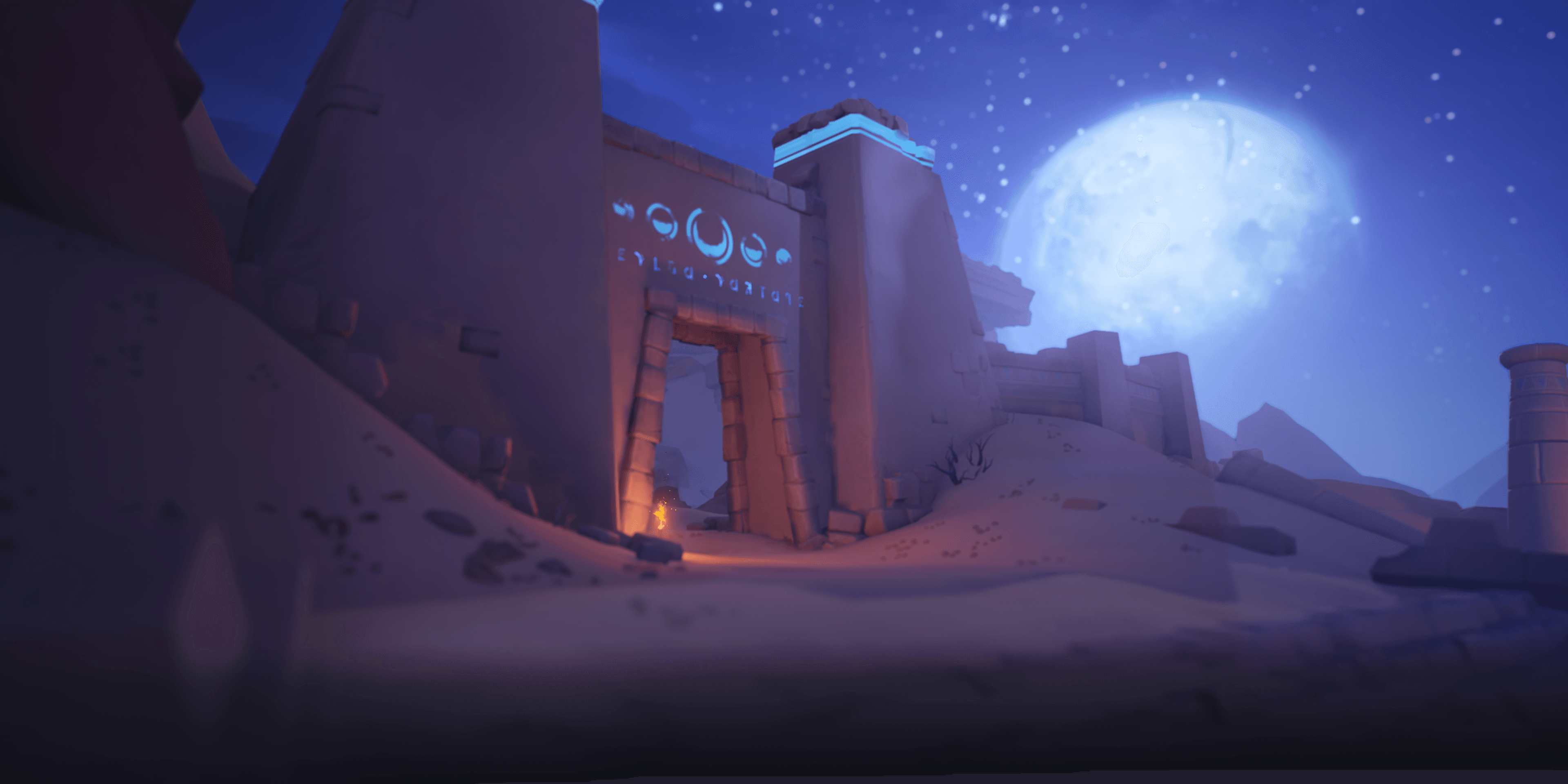 Background art for Empyrean Sands