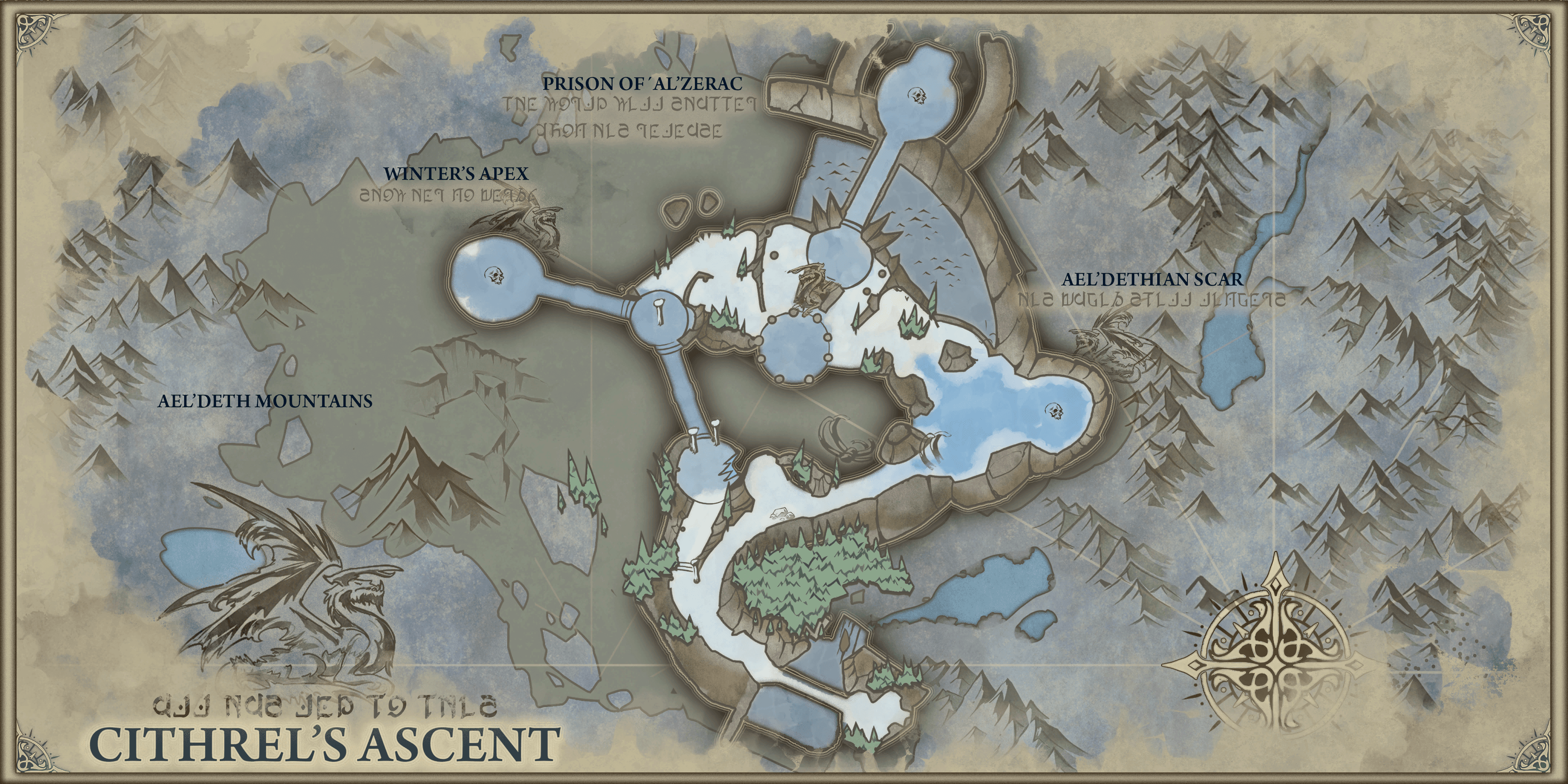 Map of Cithrel's Ascent