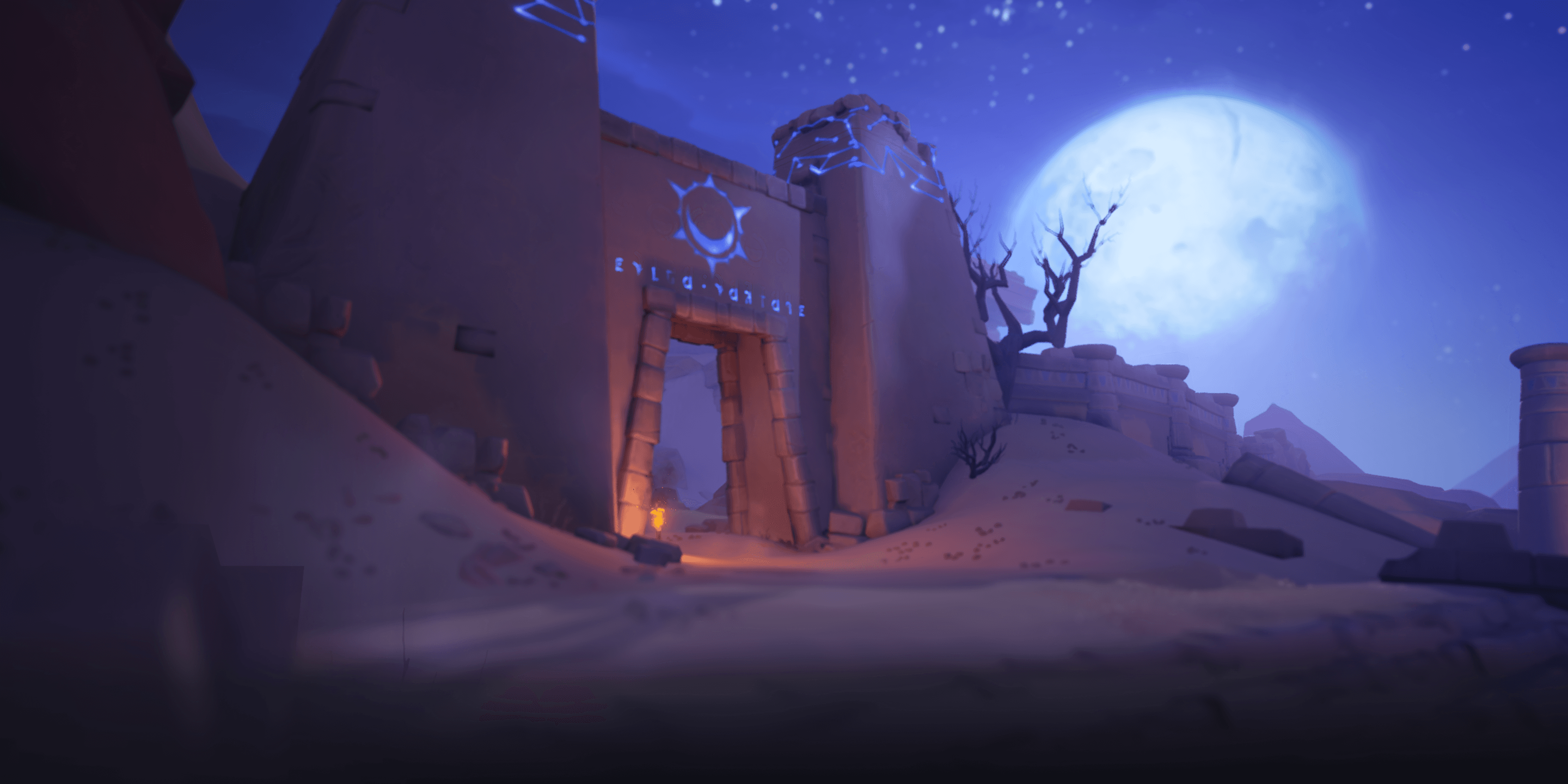 Background art for Empyrean Sands
