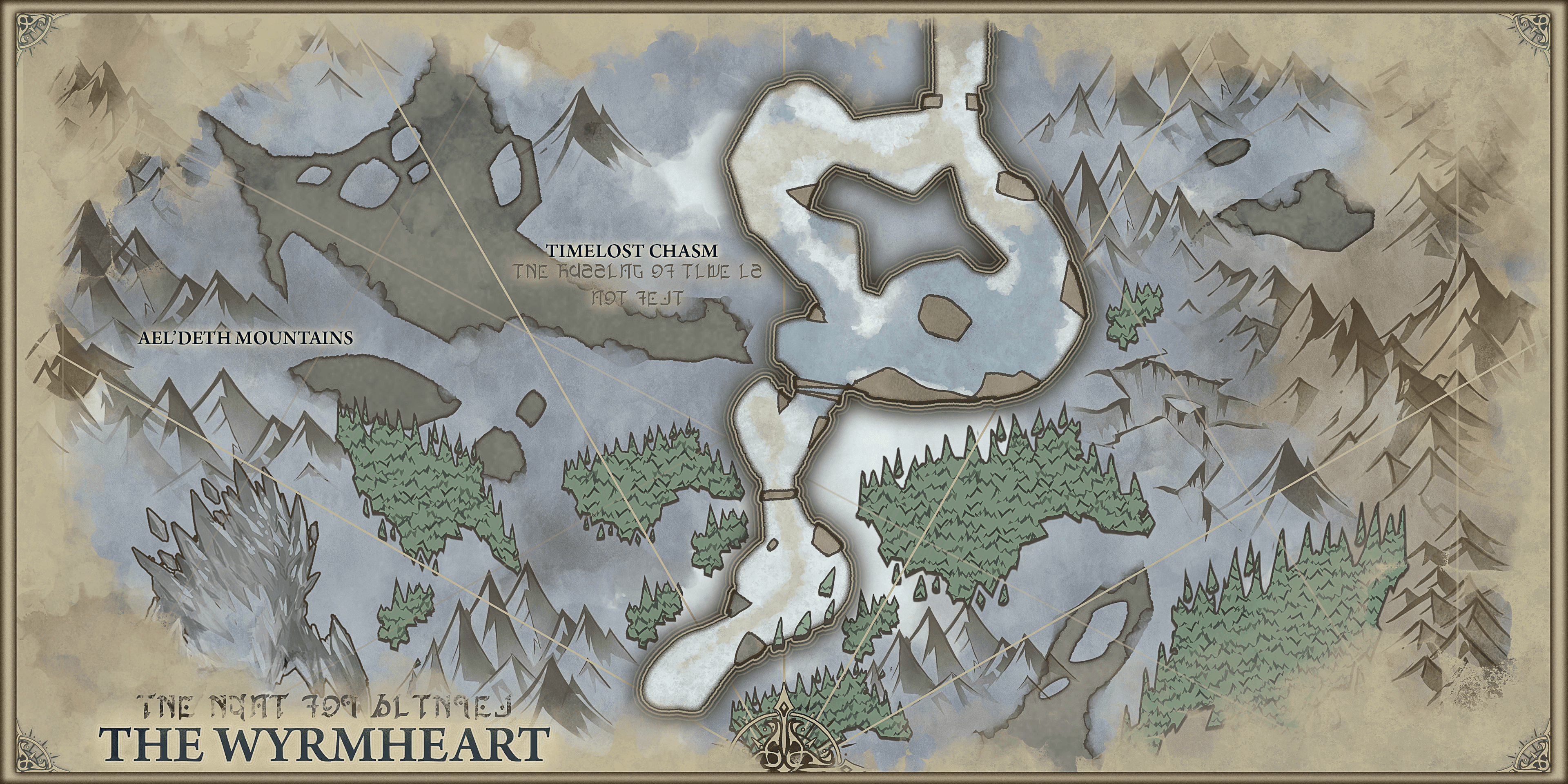 Map of The Wyrmheart